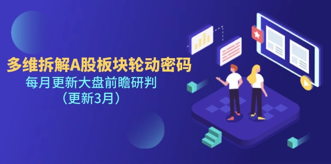 (14213期)多维拆解A股板块轮动密码,每月更新大盘前瞻研判(更新3月)-魔方云