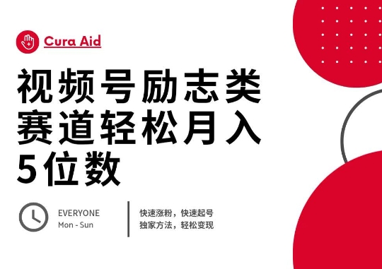 视频号励志类赛道快速涨粉500+,快速起号,轻松变现月入过W-魔方云